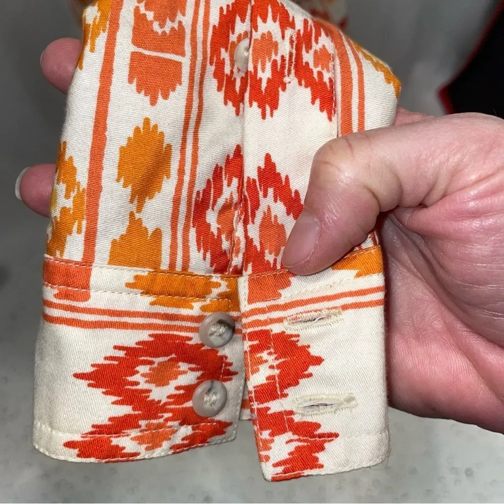 Vintage Liz Claiborne sport Aztec funky ugly shirt winner 🥇 champion - Image 4