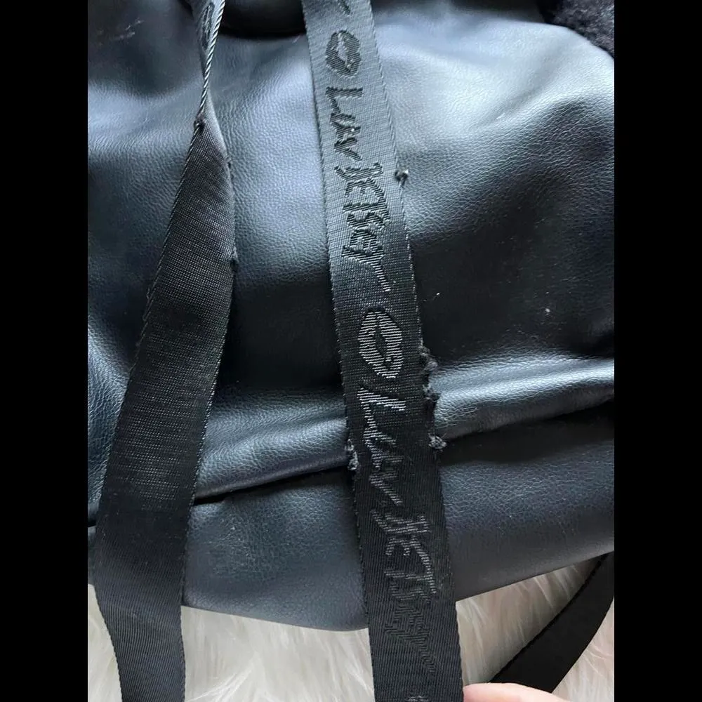 Betsy Johnson Luv Betsy Faux Fur Panda 15” Fur Backpack - Image 6