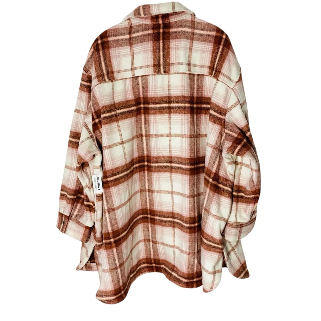 Old Navy NWT  Plaid Oversized Shacket - Image 4