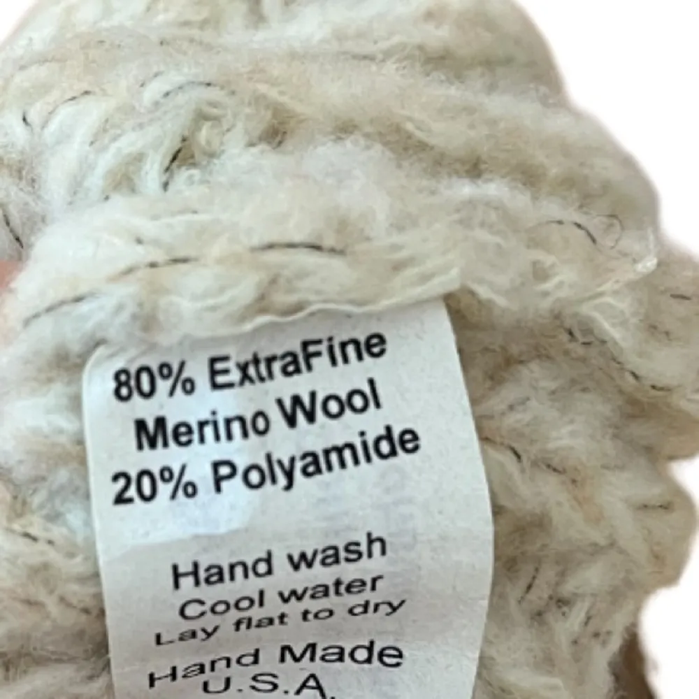 Extra fine merino wool knit beanie hat - Image 6