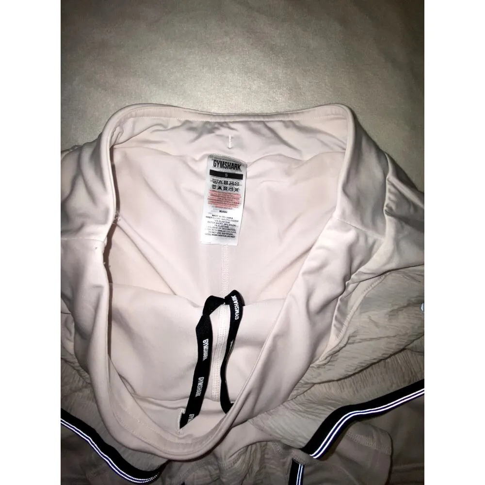 NWOT Womens Gymshark Tan Speed 2 In 1 Short Size Small - Image 5