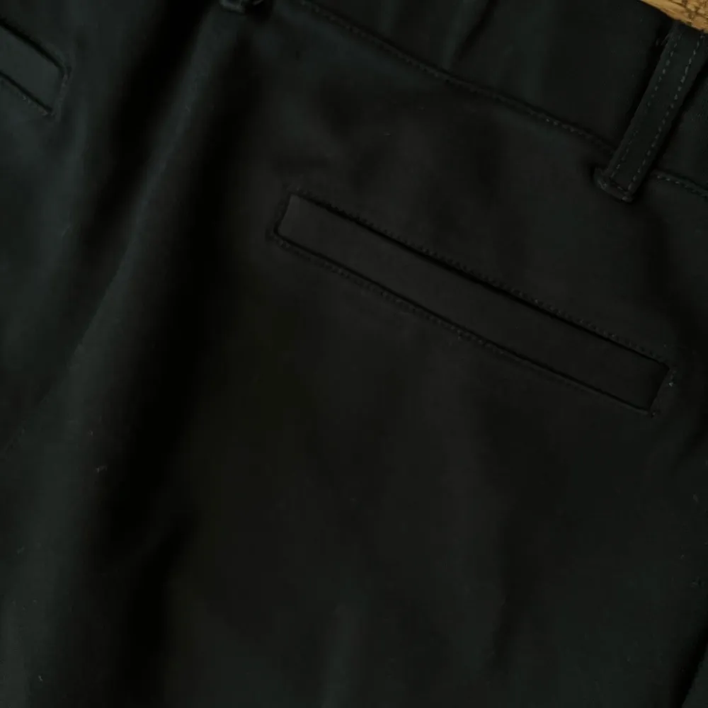 Betabrand Women’s Classic Dress Yoga Pull-on Pants | Black | Small - Image 6