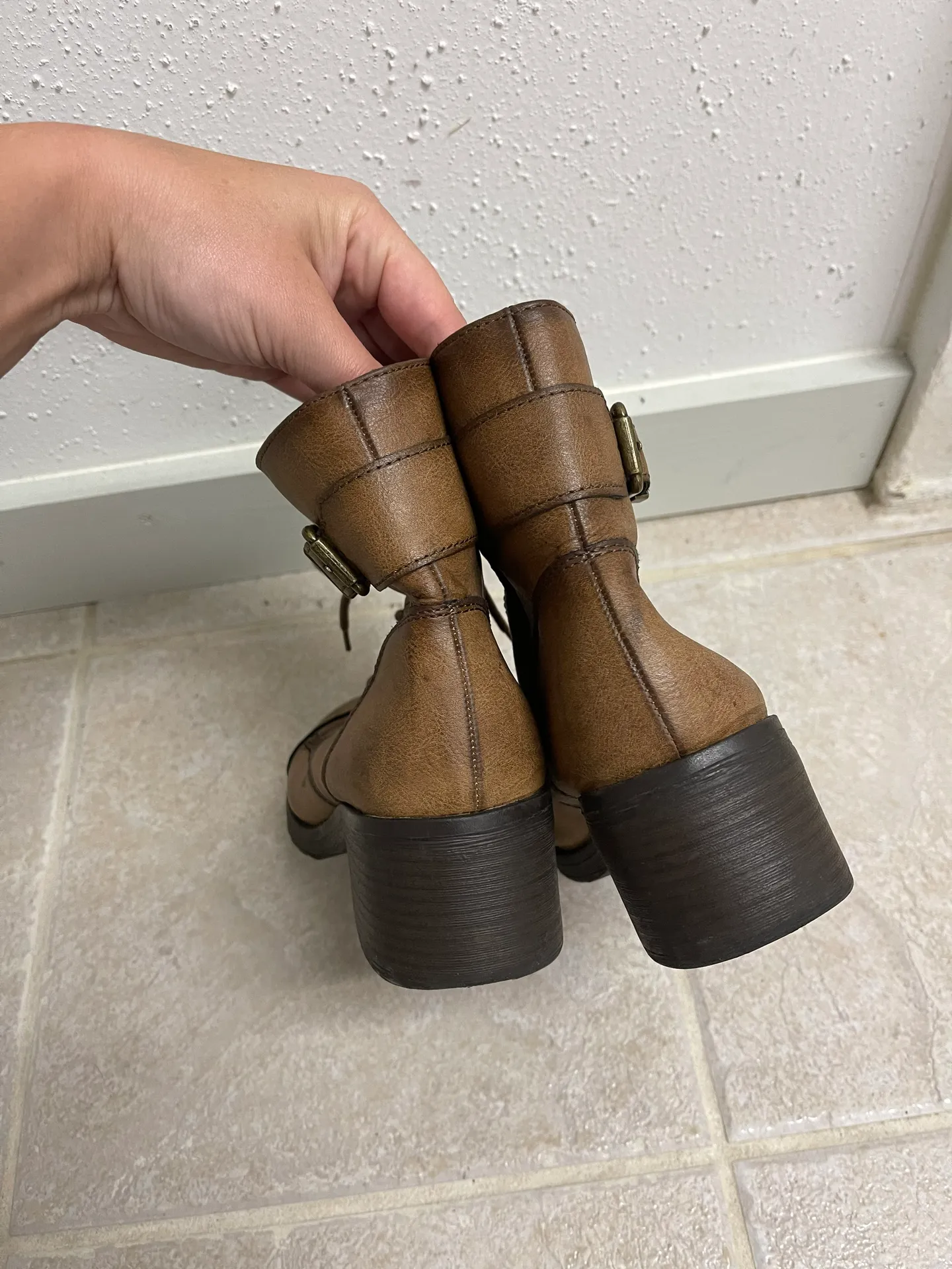 Rampage Combat Boots - Brown - Image 5