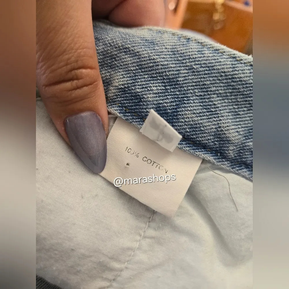 Frankie Shop Kai High Rise Wide Leg Jeans - Image 9