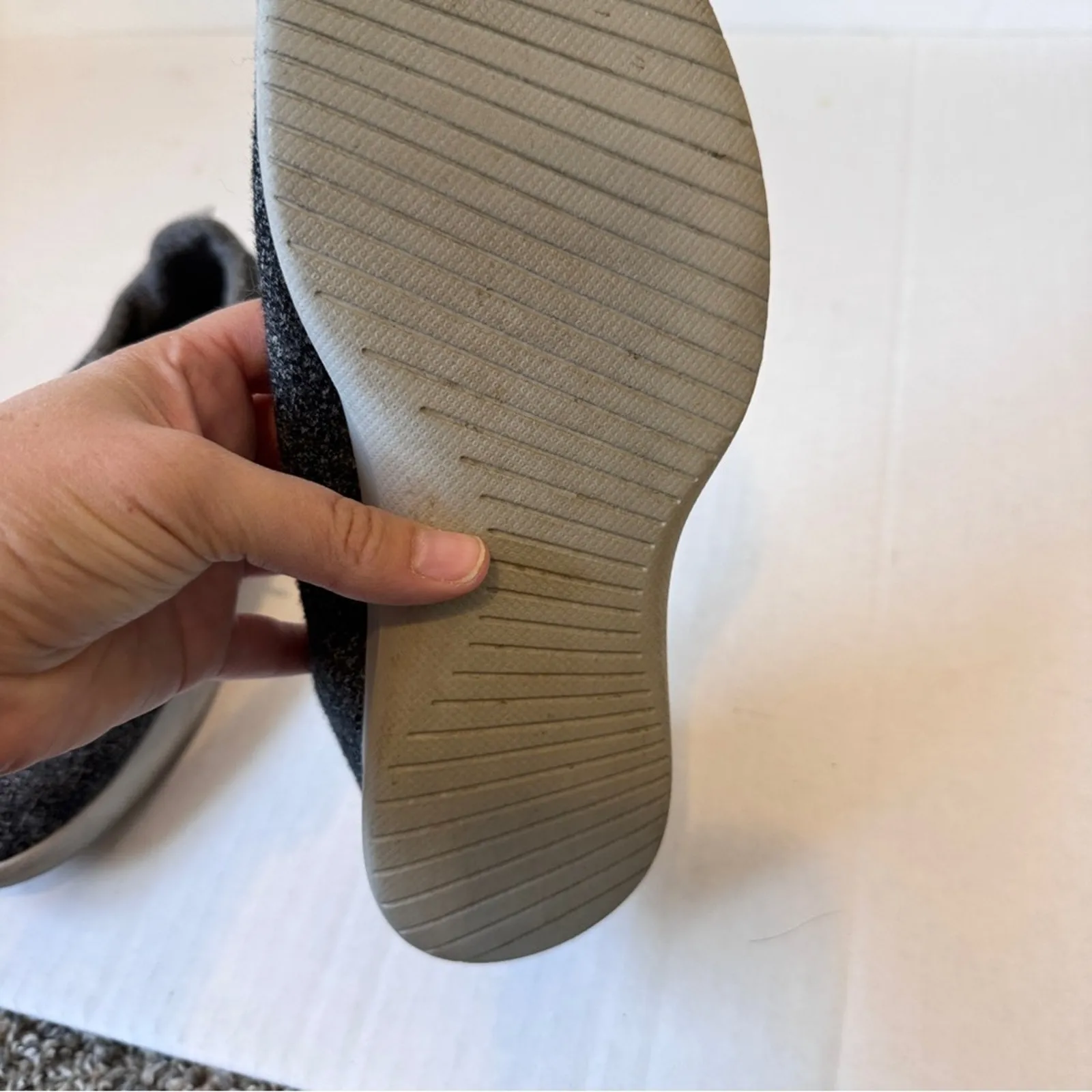 Allbirds Grey Wool Runners Trainers Sneakers Womens 8 Casual Classic Shoes - Image 9