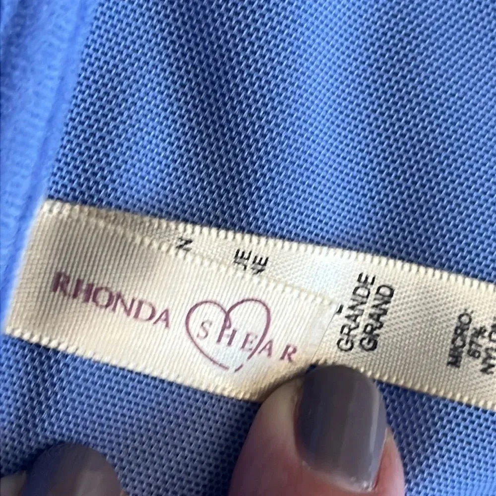 Rhonda Sheer Front Closure Butterknit removable pads adjustable straps bra Purple Size L - Image 9