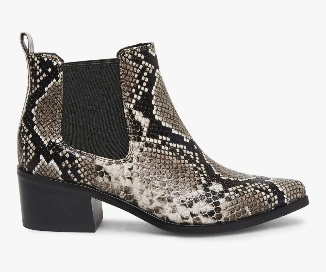 Blondo Waterproof Booties brown snake leather  - Image 3