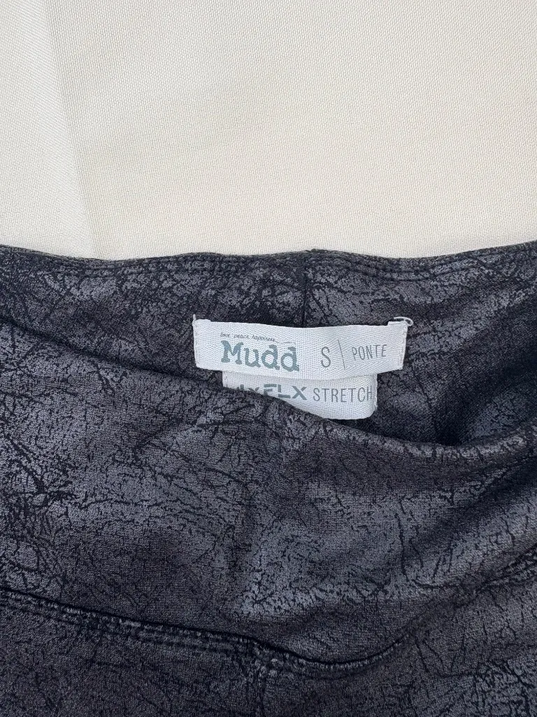 Mudd Black Crackle Leggings - Image 5