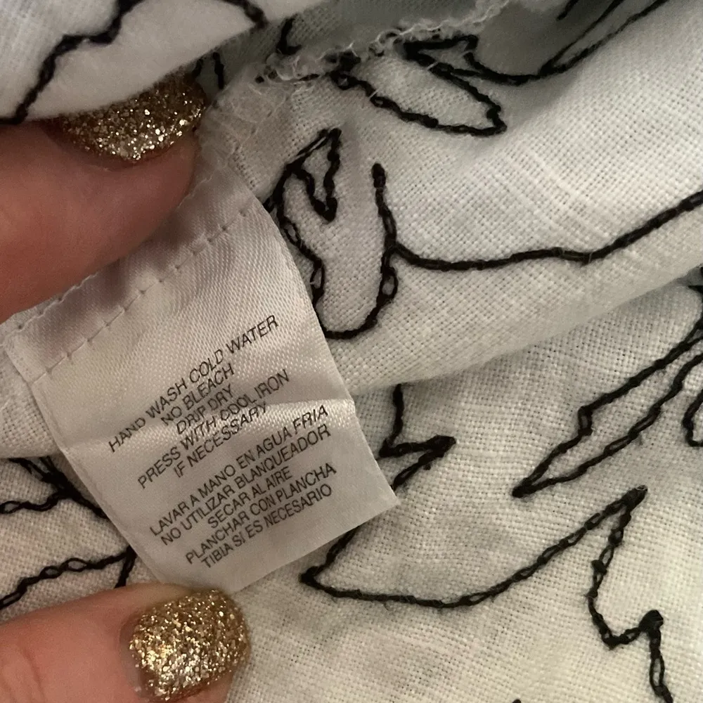 Jones New York Linen Button Down Top - Image 5