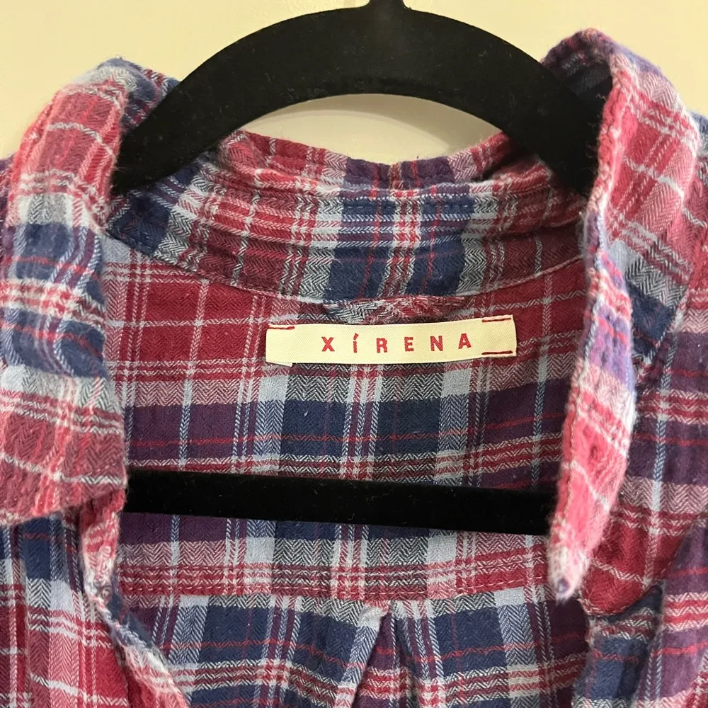 Xirena Plaid Button Up - Image 2