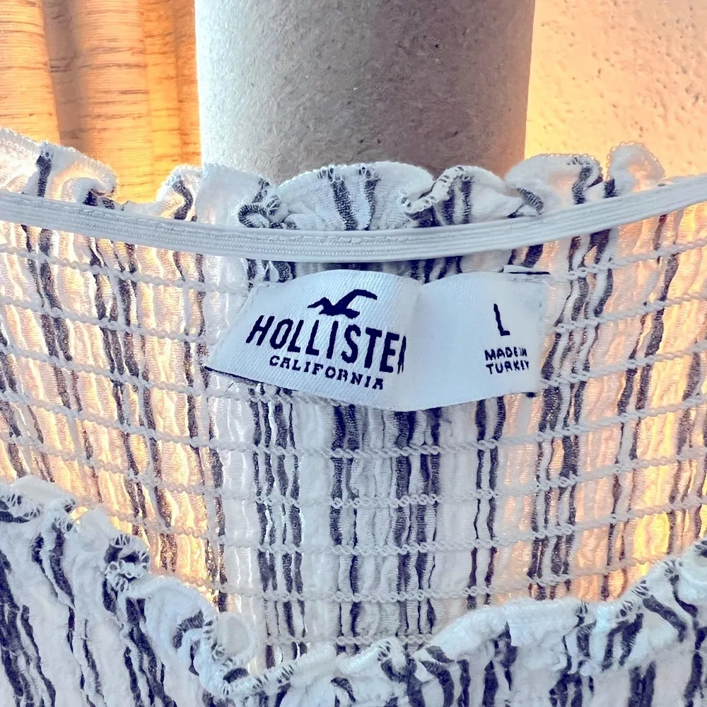 Hollister Monochrome Textured Knit SunDress - Image 6