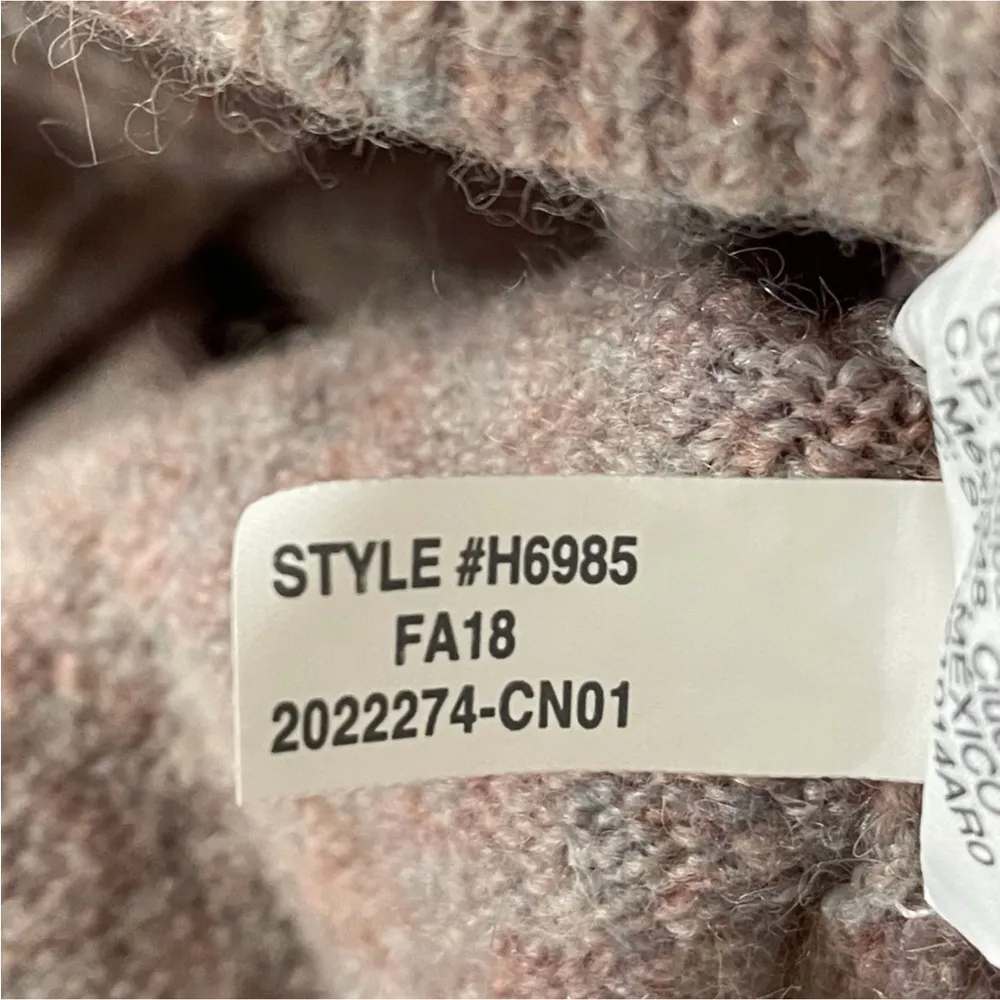 Madewell Faux Wrap Front Pullover Sweater - Image 9