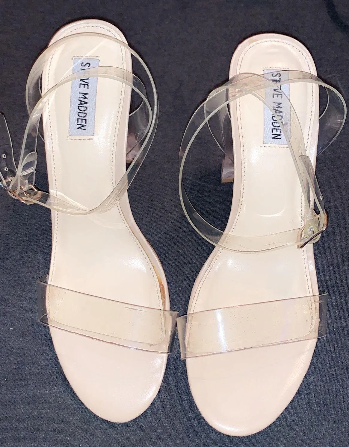 Steve Madden Clear Heels - Image 2