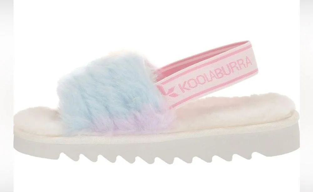 Koolaburra by UGG Unisex - K Fuzz'n Pastel Sandal, Size 9 NWT Cozy Gift Ready - Image 8