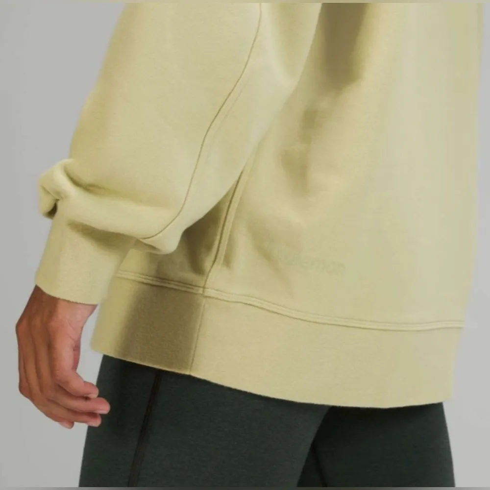 Lululemon Perfectly Oversized Crew- Dew Green - Image 4