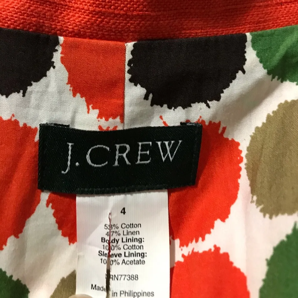 J. Crew Jacket Sz4 - Image 5