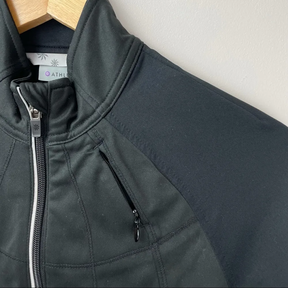 Athleta Black Twilight Running Full Zip Jacket - Image 10