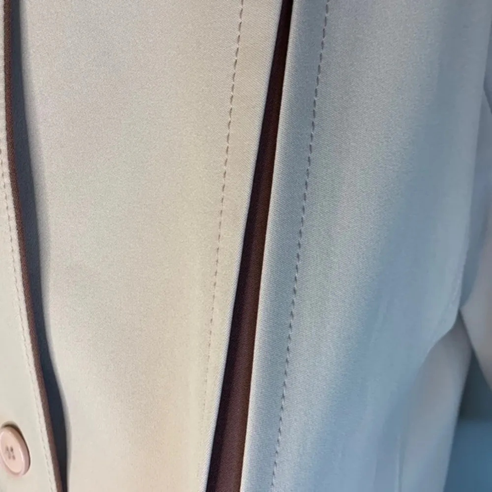 Vintage Forecaster International Boston long button front coat see measurements Tan Size undefined - Image 8