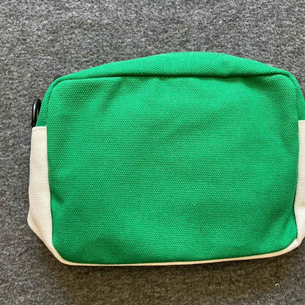 Green Canvas Messenger Shoulder Bag with Stress Relief Chicken Toy Cute Satche - Image 6