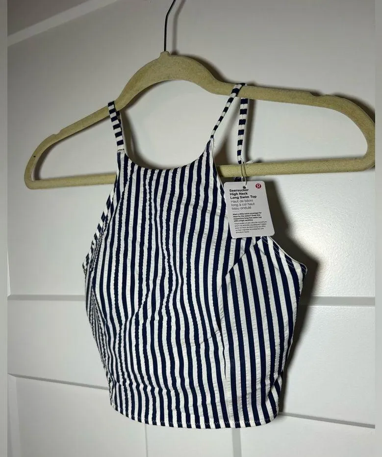 XS C/D Cup High Neck Swim top - Image 2