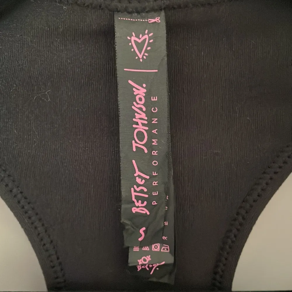 Betsy Johnson Leaf Print Crop Tank/Bra Combo Small - Image 4