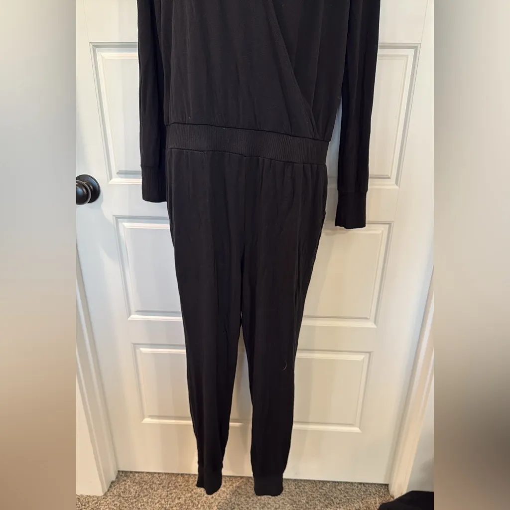 Splendid Supersoft Rib Surplice Jumpsuit medium - Image 8