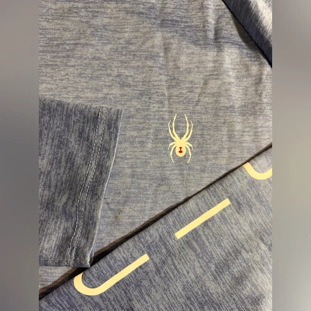 Spyder  Blue Shirt small performance long sleeve - Image 6