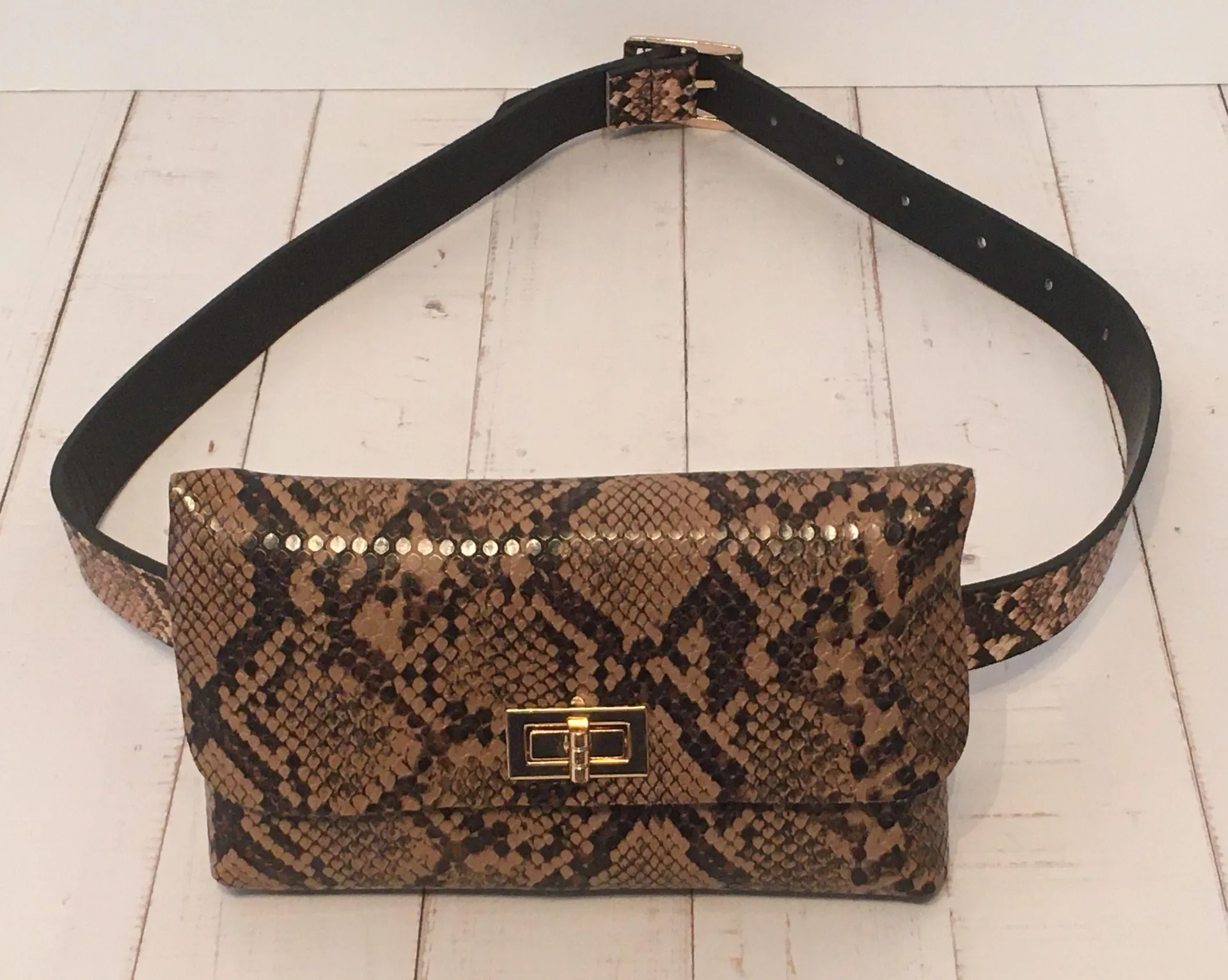 Waist Pack/Belt Bag Brown - Image 2