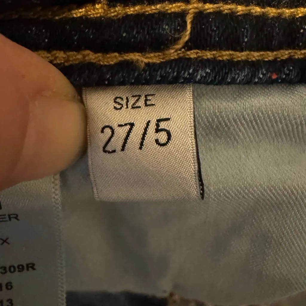 Lovervet by Vervet Dark Indigo Boot Cut Women's Jeans 27/5 Blue - Image 6