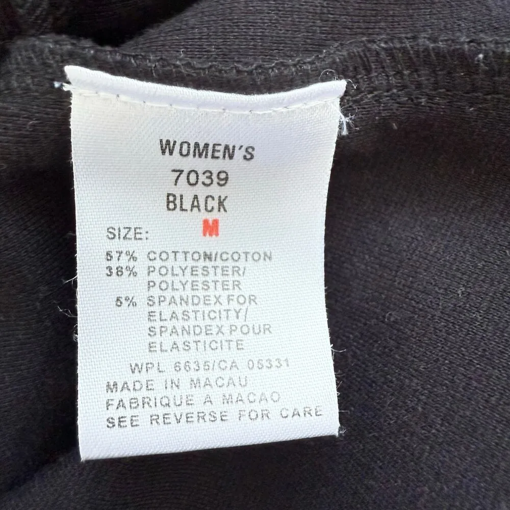 Woolrich‎ Full Zip Short Jacket in Black Stretch Cotton, Size Medium - Image 11