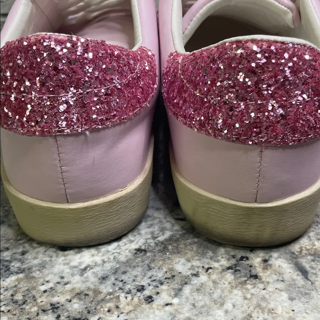 Camel Threads Glitter Star Posie Pink Women's Sneakers Size 9 - Image 6