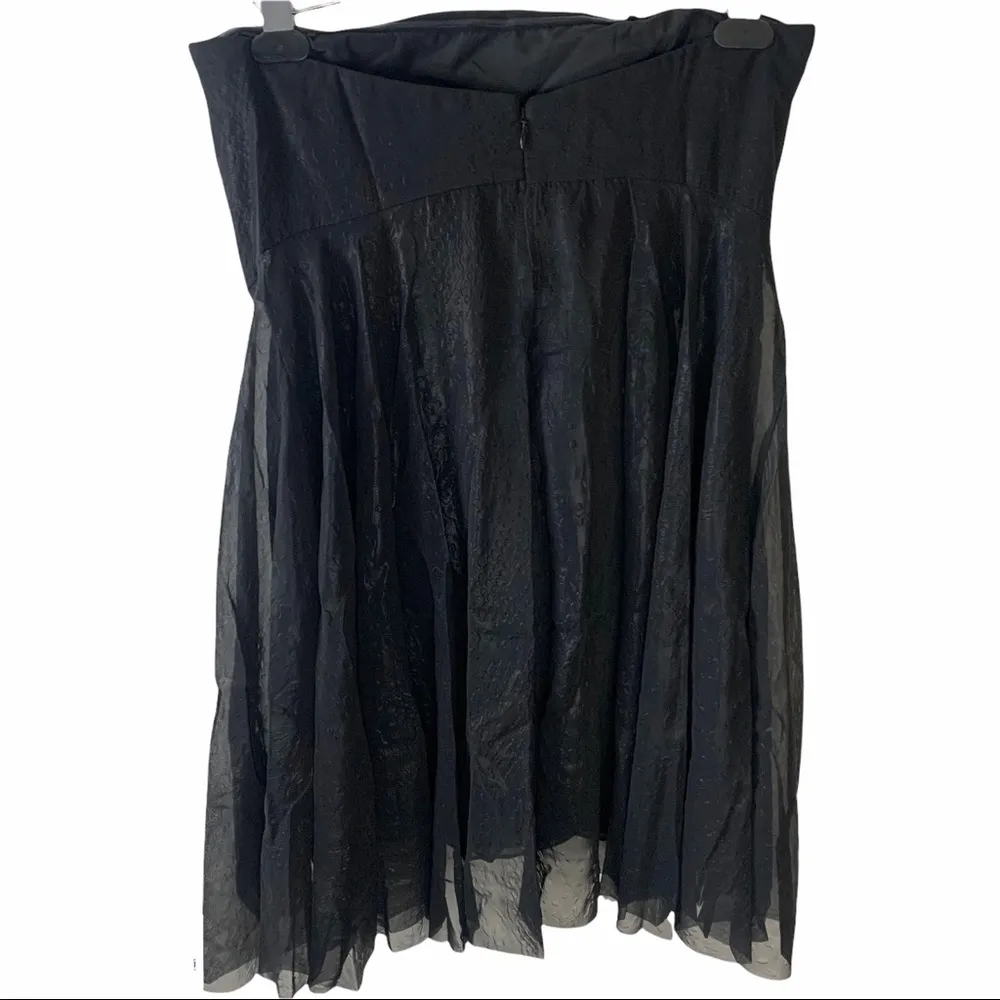 strapless tie front mesh layered short dress Size 8 ‘Good for You’ - Image 9