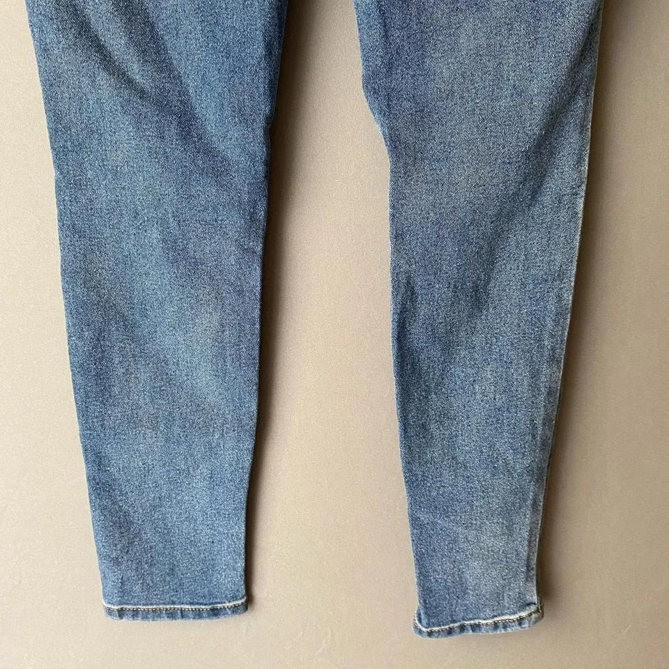 Highway Jeans sz‎ 1 (juniors) paper bag waist blue jean pants - Image 5