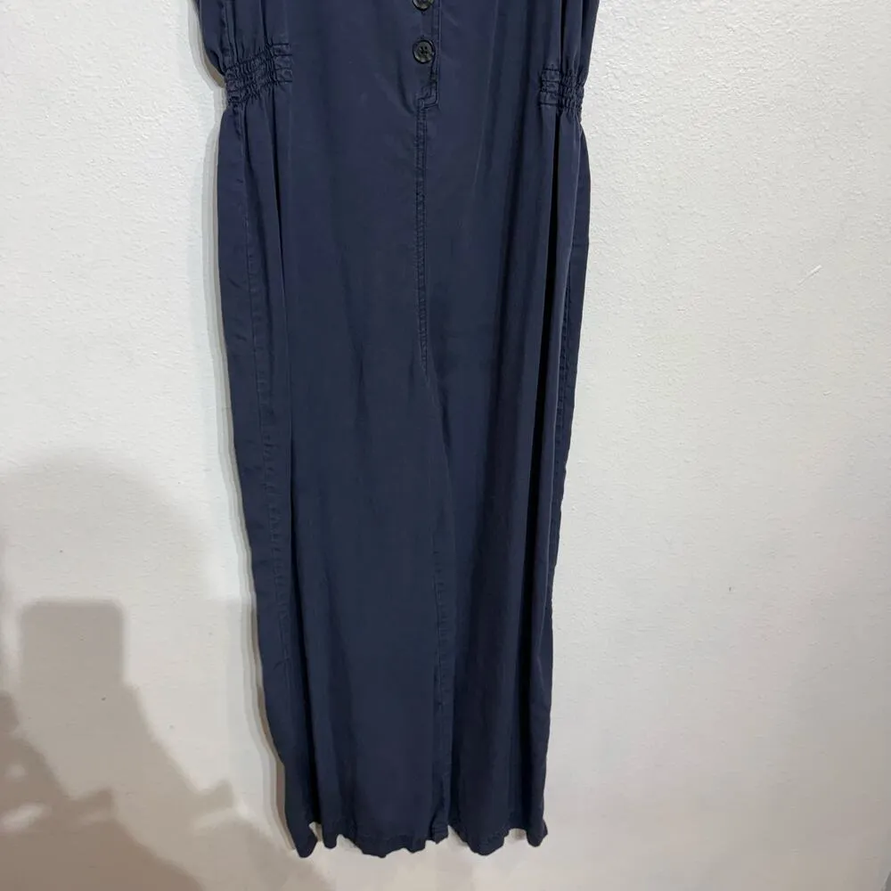 Thread & Supply Navy Jumpsuit Sz M Blue Size M - Image 5