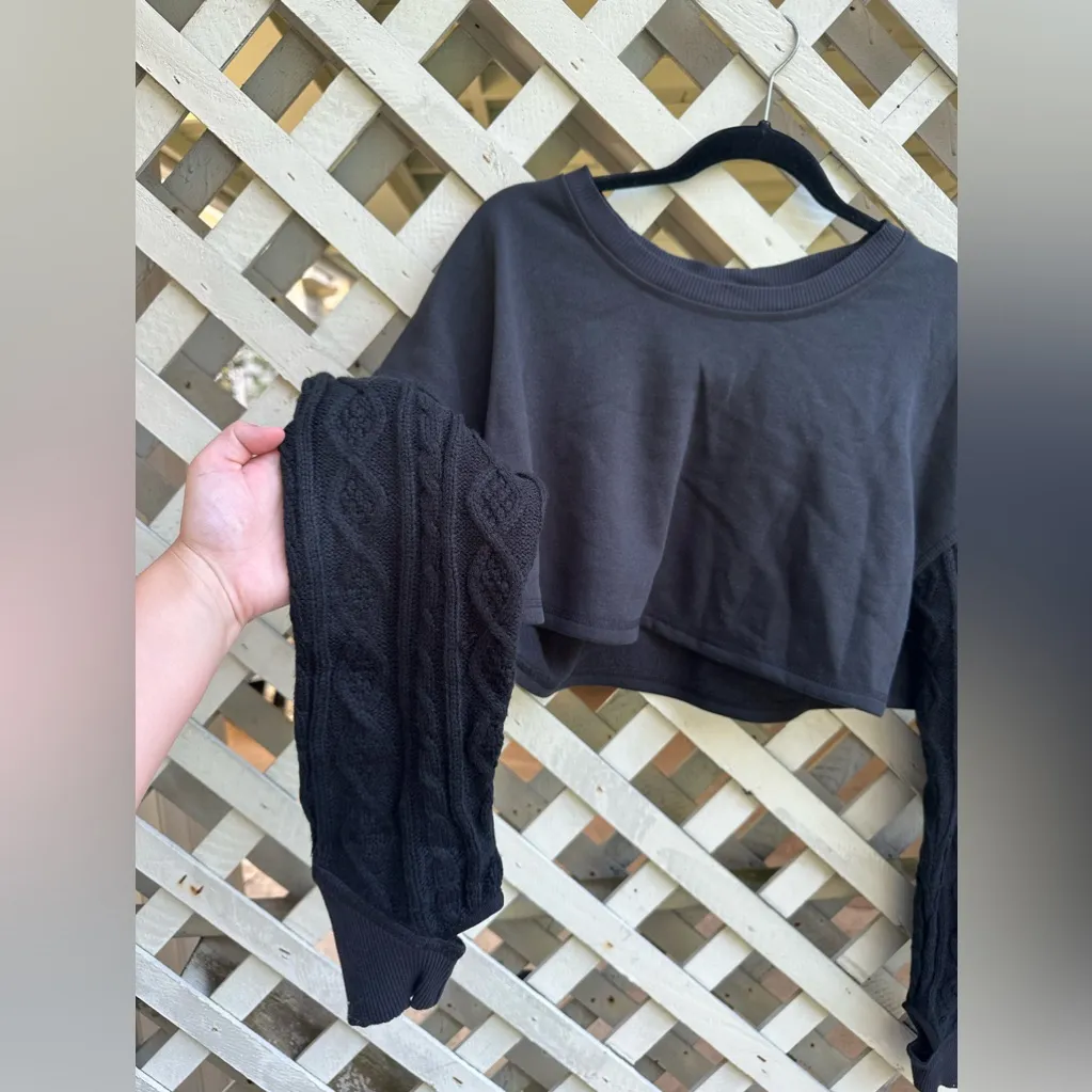 ❤️Free people Snow Worries Layer top - Image 3