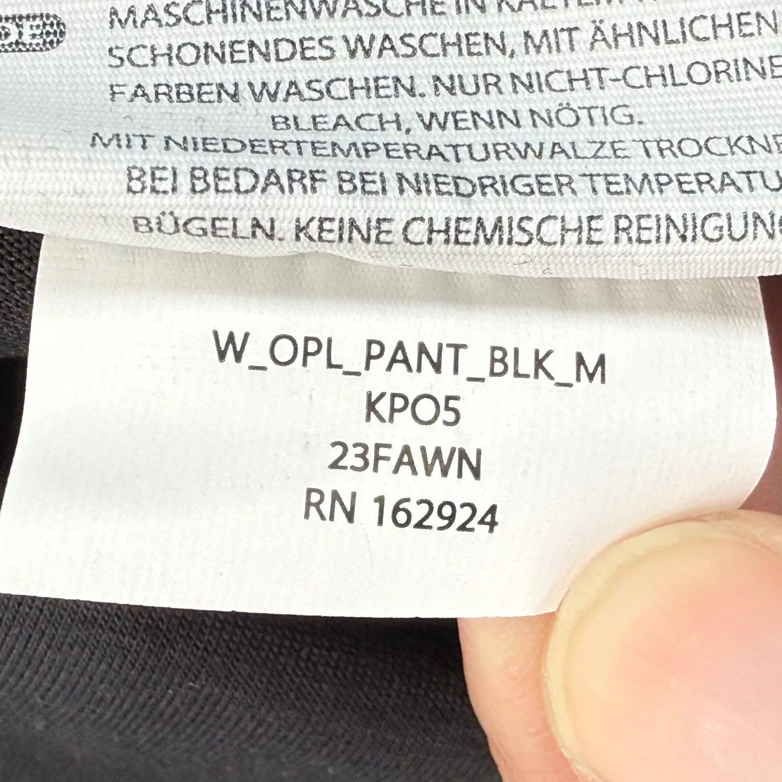 BYLT Premium Basics Lounge Pants Drawstring Pockets Split‎ Hem Black Size M Size M - Image 11