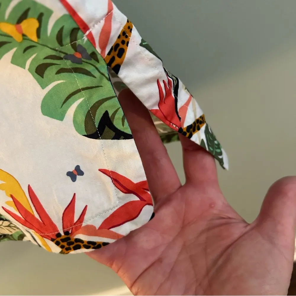 Brooks Brothers Tropical Cotton Tunic Top. Size 8. - Image 10