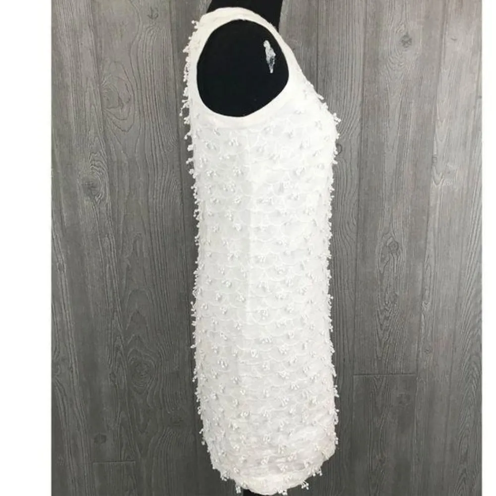 Vineyard vines white tassel detail tank top style sleeveless sundress beach  siz - Image 2