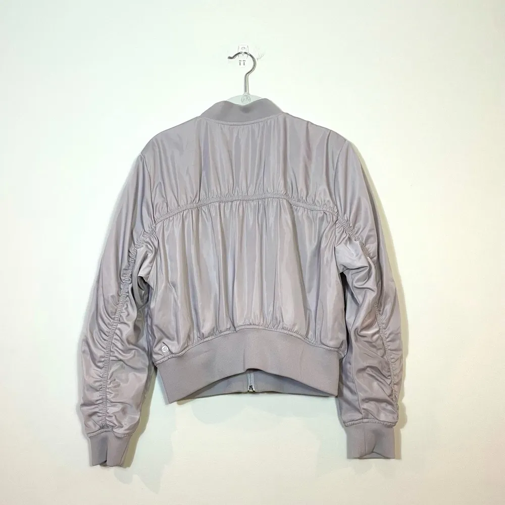 Zella Ella Ruched Bomber Jacket - Image 7