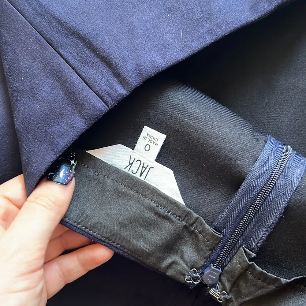 Jack Navy Skater Skirt - Image 3