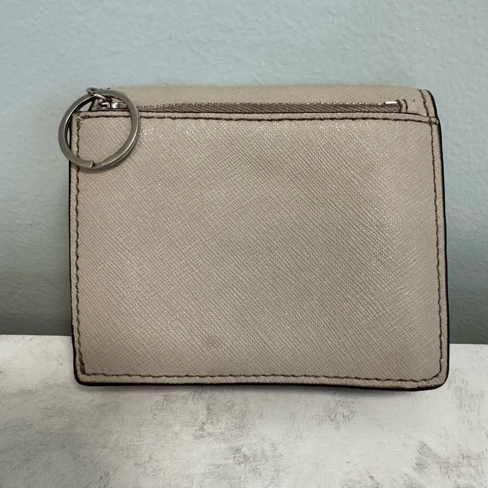 Women's Michael Kors Mercer Carry-All Wallet Saffiano Leather Cinder Gray Small - Image 2