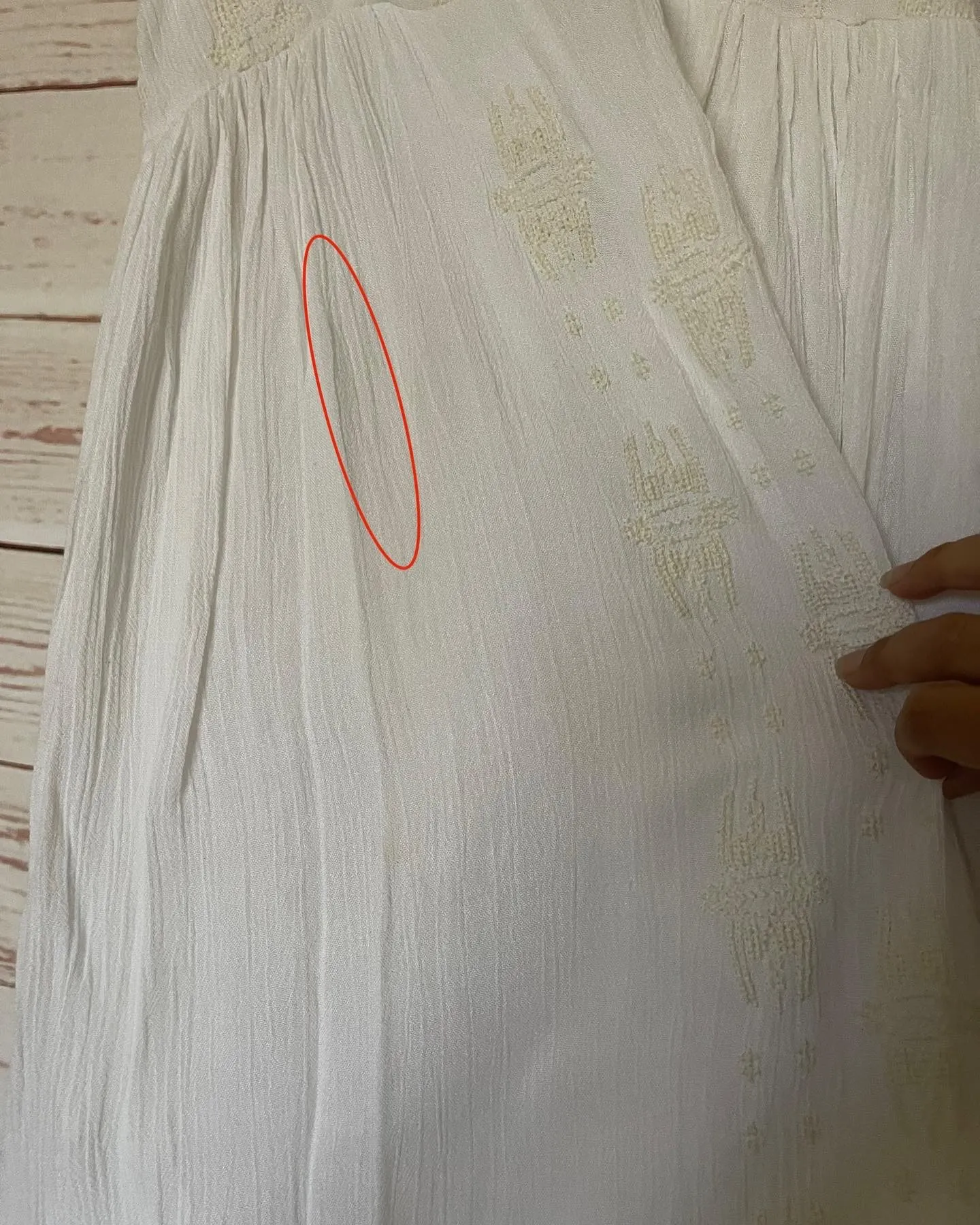 LA Made Mara Embroidery Maxi Dress - Image 12