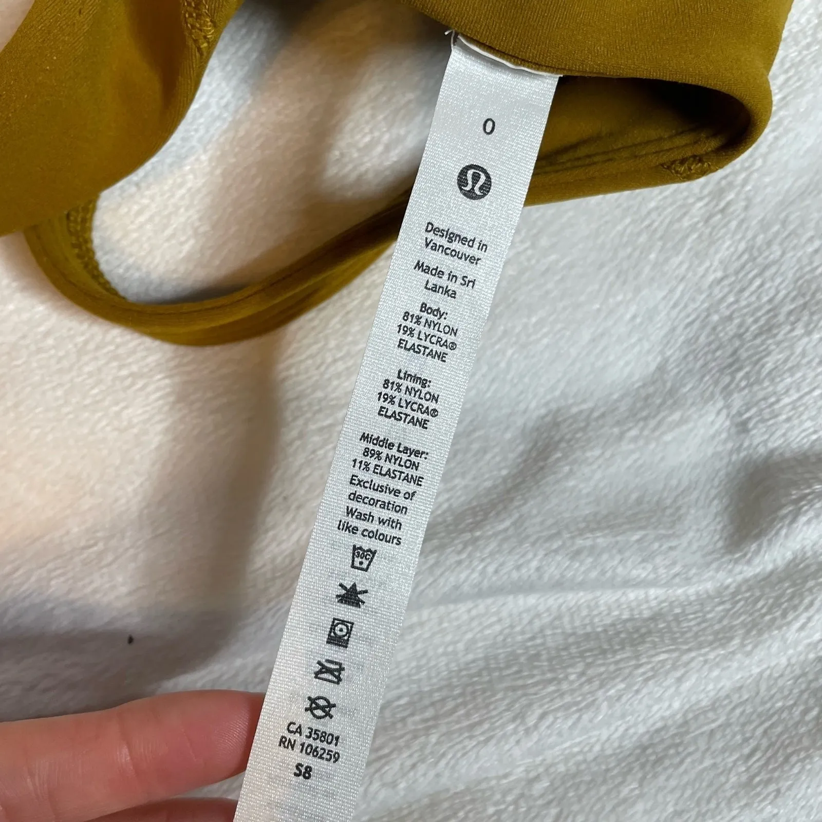 Lululemon Align Tank Top Olive Green‎ Racerback Size 0 - Image 4