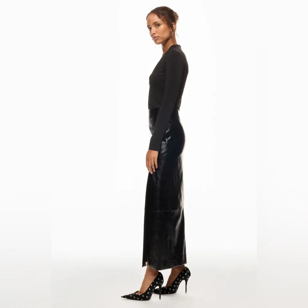 Adam Lippes Wrap Neck Jersey Top - Image 2