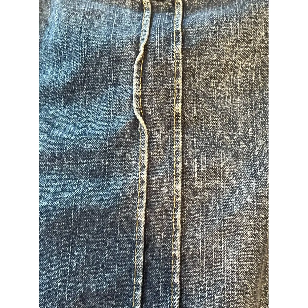 Arizona Jean‎ Co Vintage 1990's Women's Demin Jacket Pearl Snaps Pockets Size M - Image 5