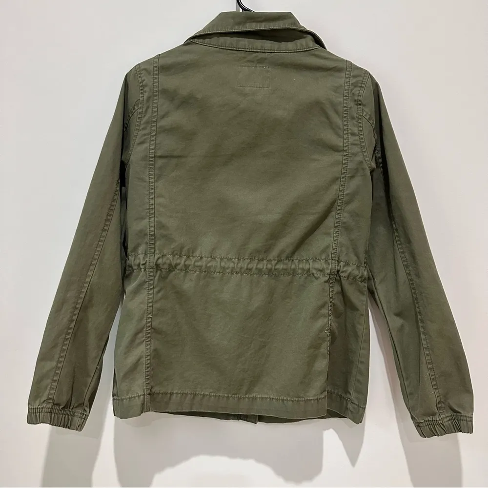 Old Navy Cotton Twill Cargo Utility Jacket Size XS - Image 4