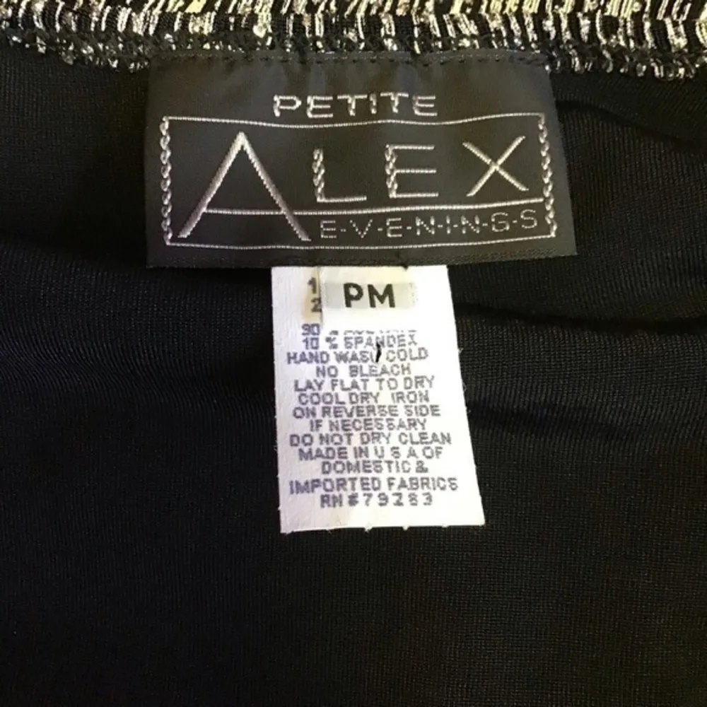 Vintage 90s sparkly tank top Black - Image 2