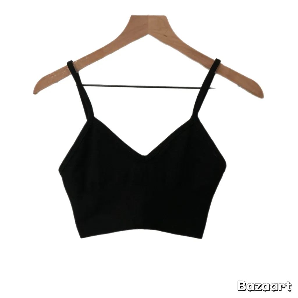 ALO Yoga Black delight bralette bra size medium - Image 2
