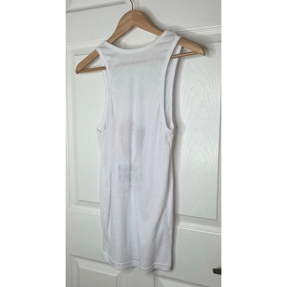 Women's Habana Compas Dance Havana Cuba White Tank Top Size Small - Image 4