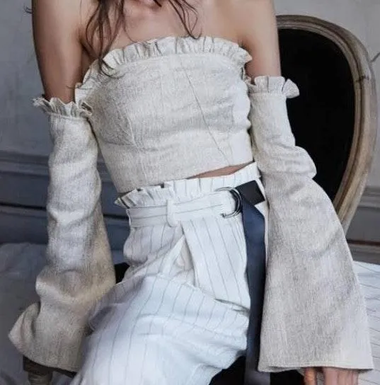 Asilio “Love Unscripted” Crop Top - Image 2